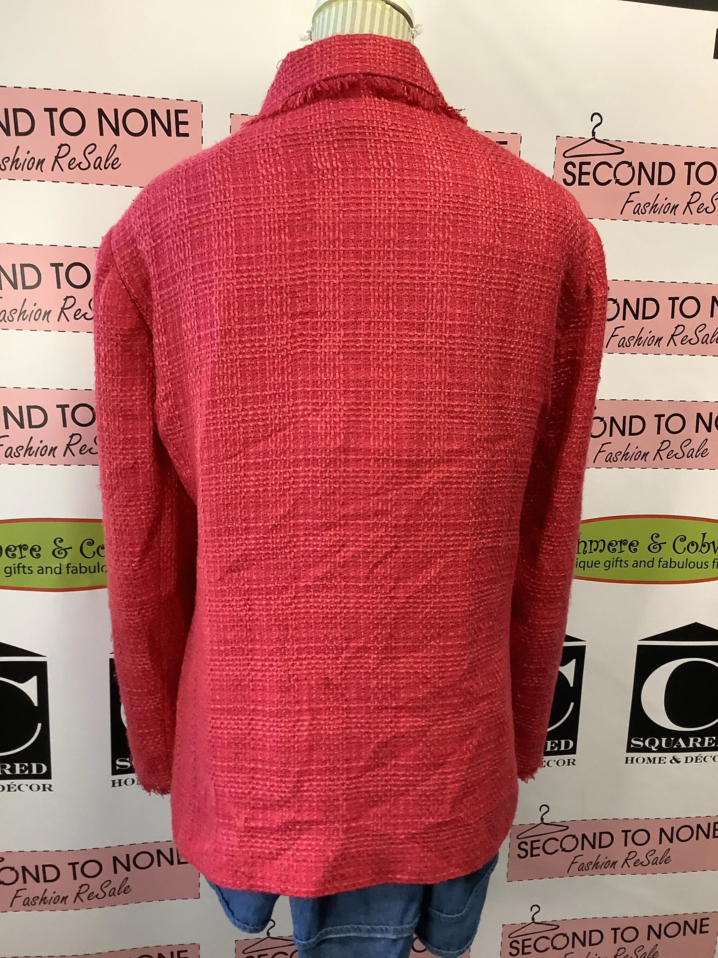 Alfred Dunner Tweed Coat (Size 22W)