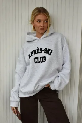 Apres ski hoodie - Grijs