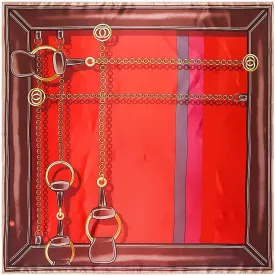 AWST Int'l Framed Snaffle Bits Scarf
