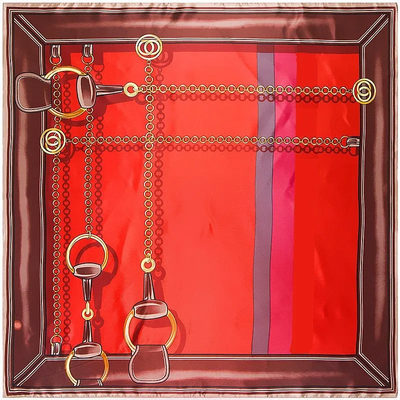 AWST Int'l Framed Snaffle Bits Scarf