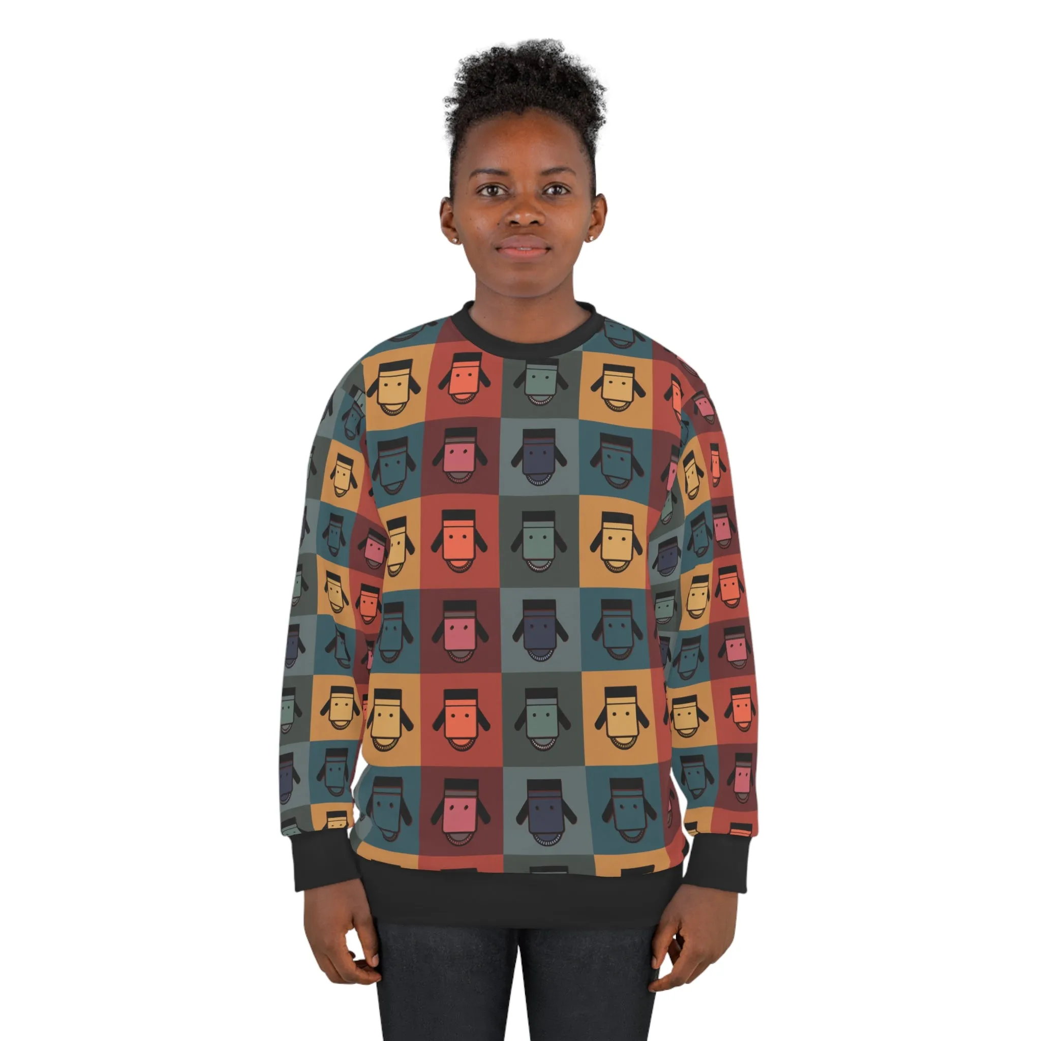 BACo Head Multicolor Sweatshirt (Black)