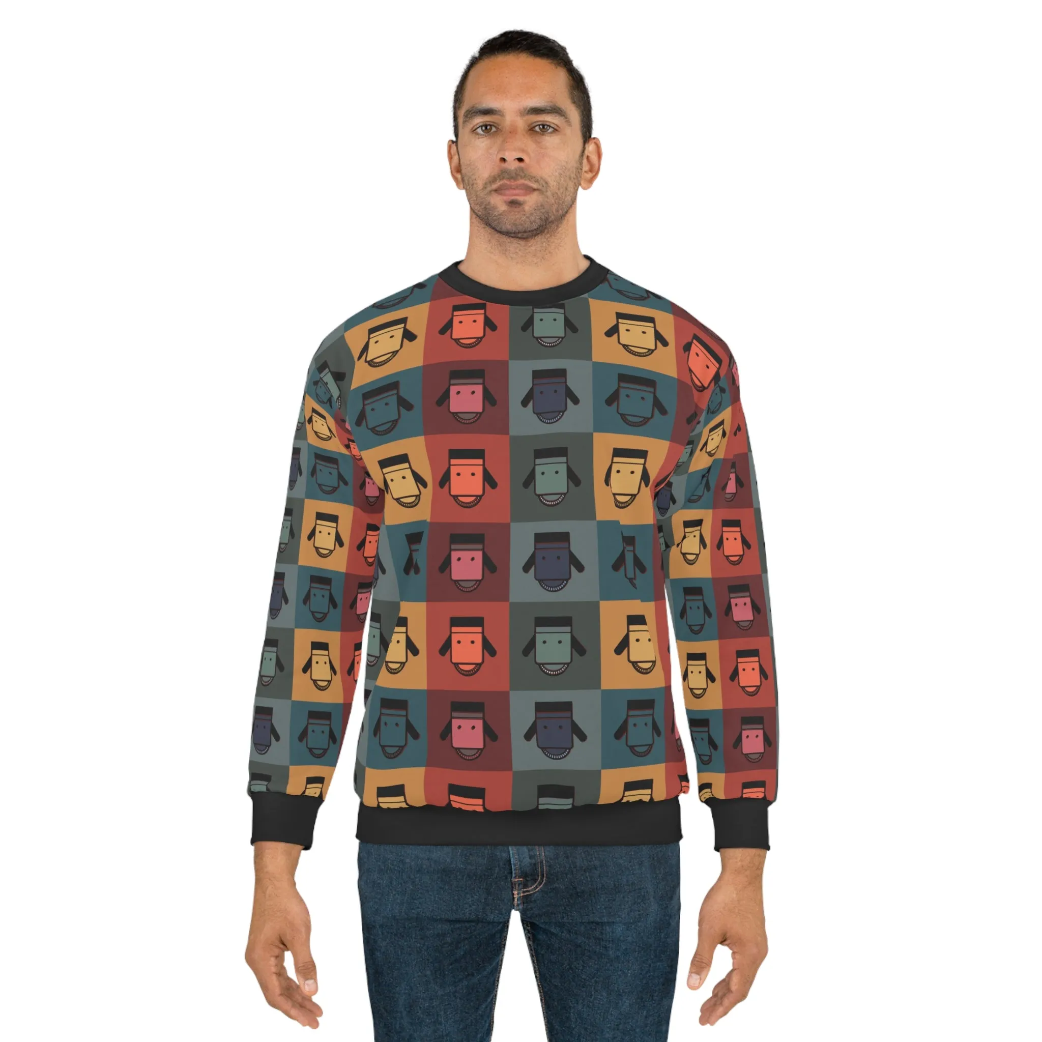 BACo Head Multicolor Sweatshirt (Black)