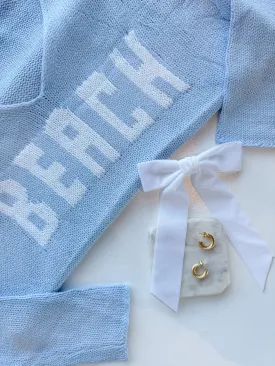 Beachy Blues Sweater