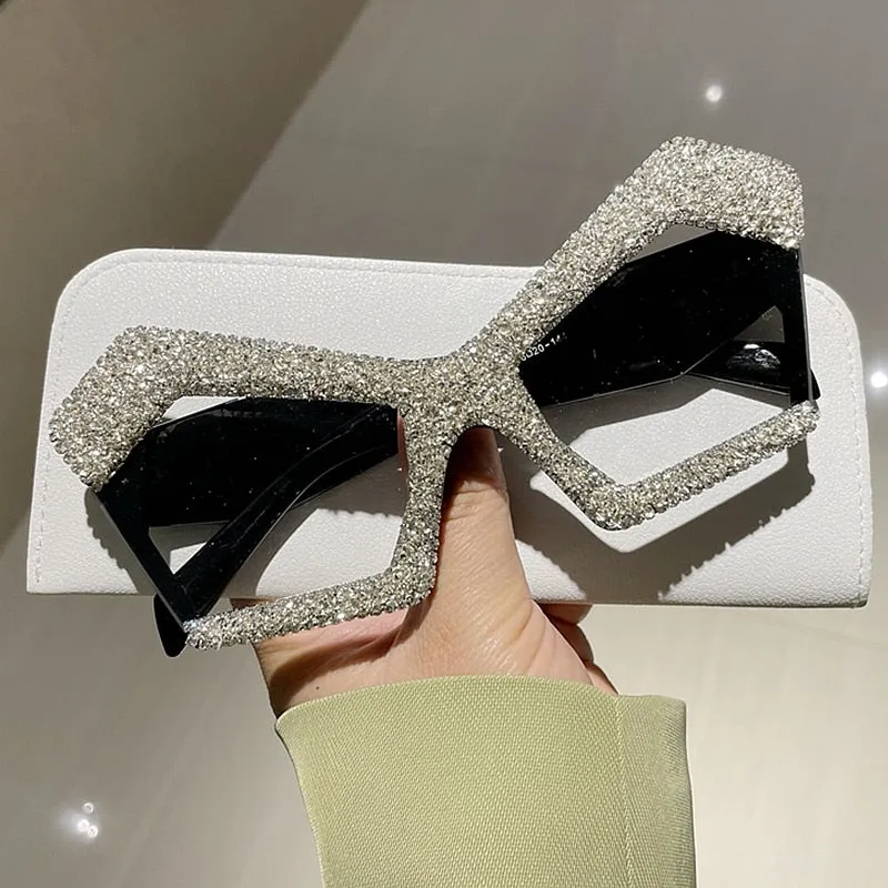 Bling Personality Oversized Punk Womans