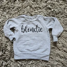 Blondie Posh & Cozy Bamboo Pullover 1T Retails for $45, Kids 12 Month (9-12M)