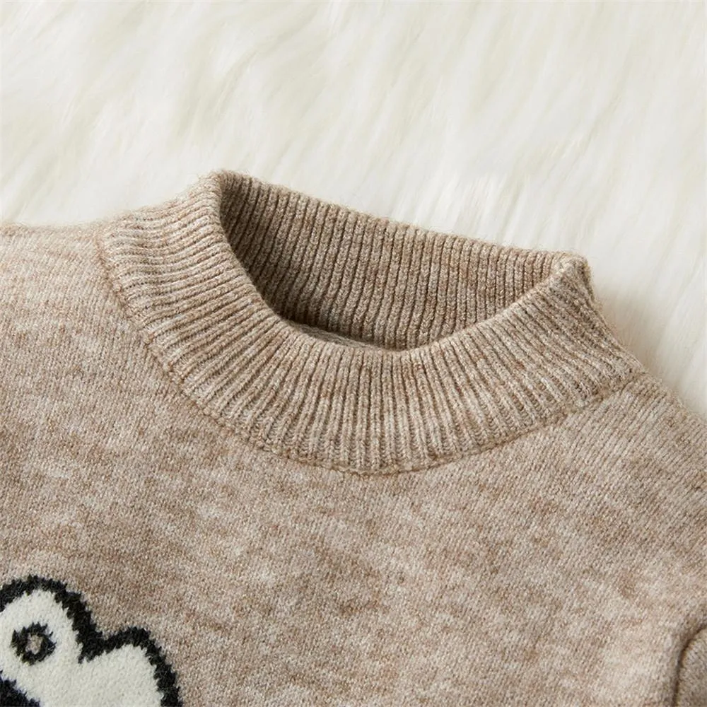 Boys Long Sleeve Dinosaur Sweaters