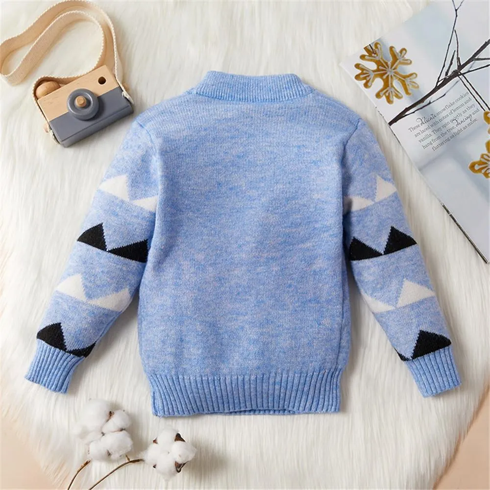 Boys Long Sleeve Dinosaur Sweaters