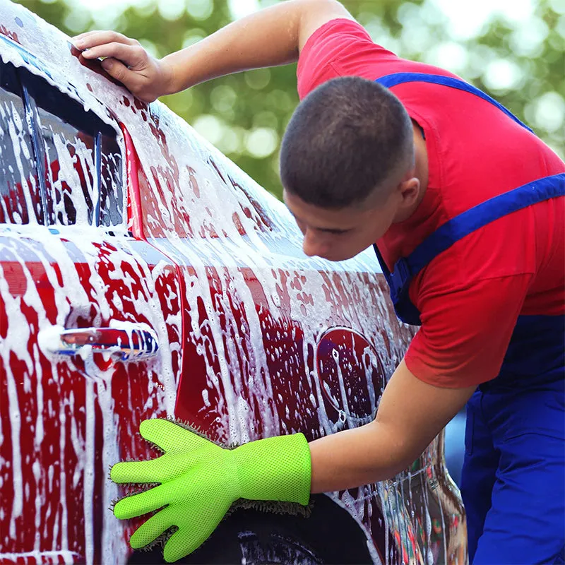 Buy 1 Get 1 FreeDouble-sided five-finger car wash gloves