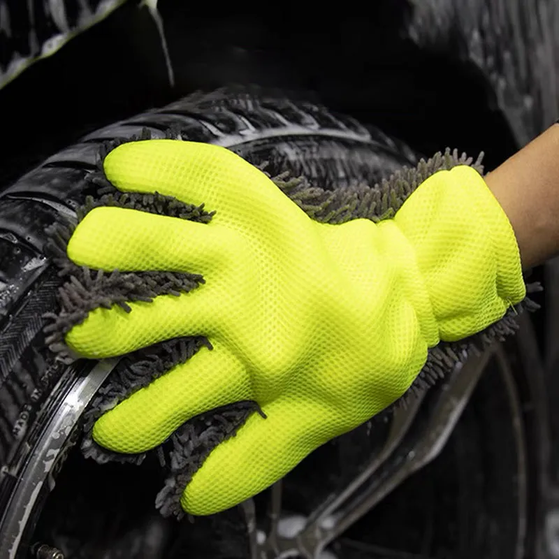 Buy 1 Get 1 FreeDouble-sided five-finger car wash gloves
