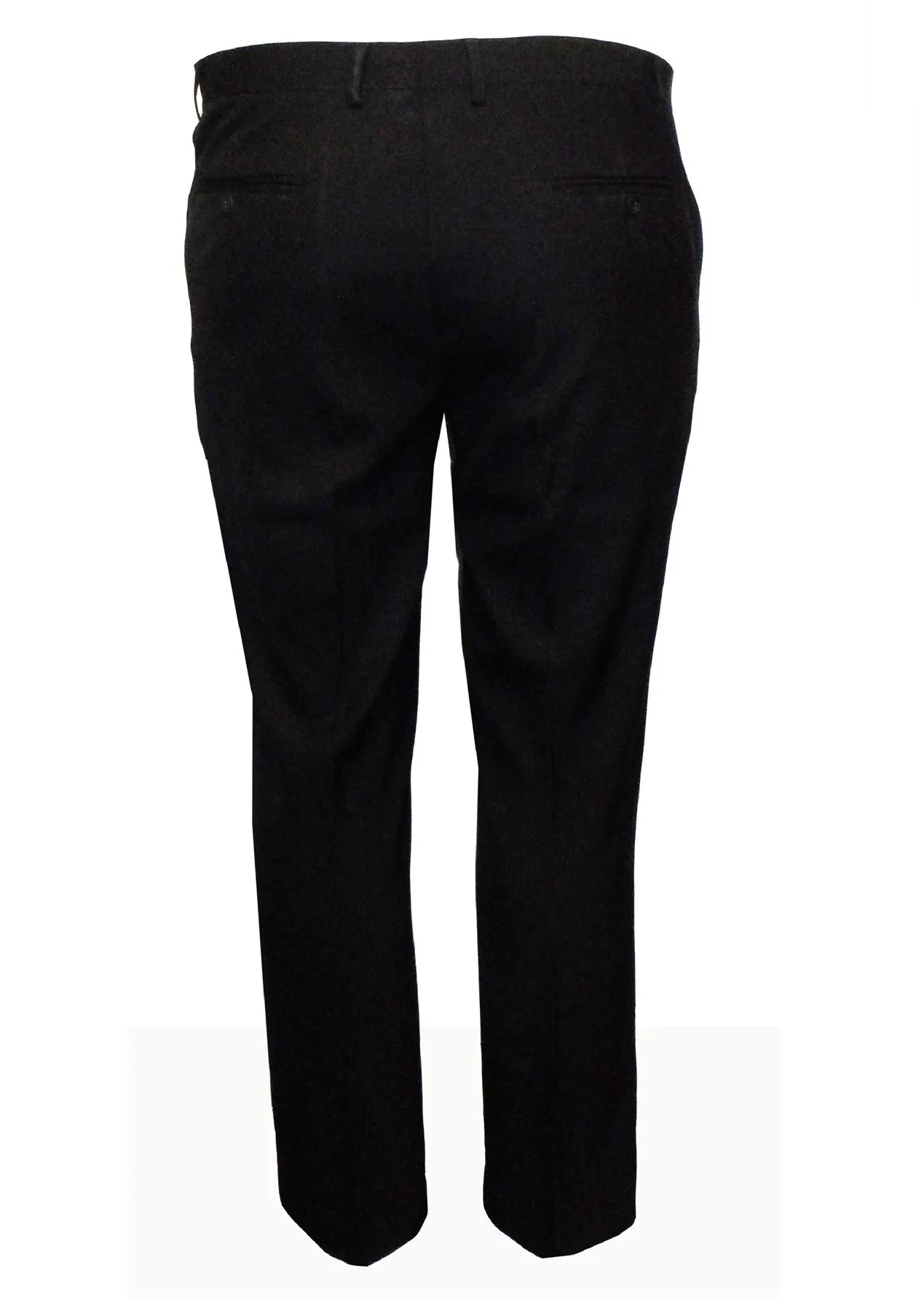 Cavani Men's Formal Classic Fit Suit Trousers in Black (Felix) Waist 40  to 60"