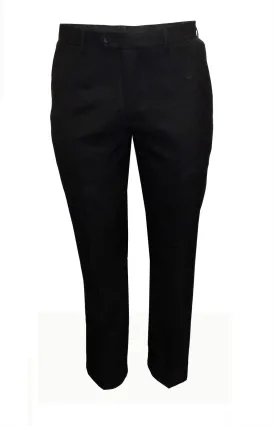 Cavani Men's Formal Classic Fit Suit Trousers in Black (Felix) Waist 40  to 60"