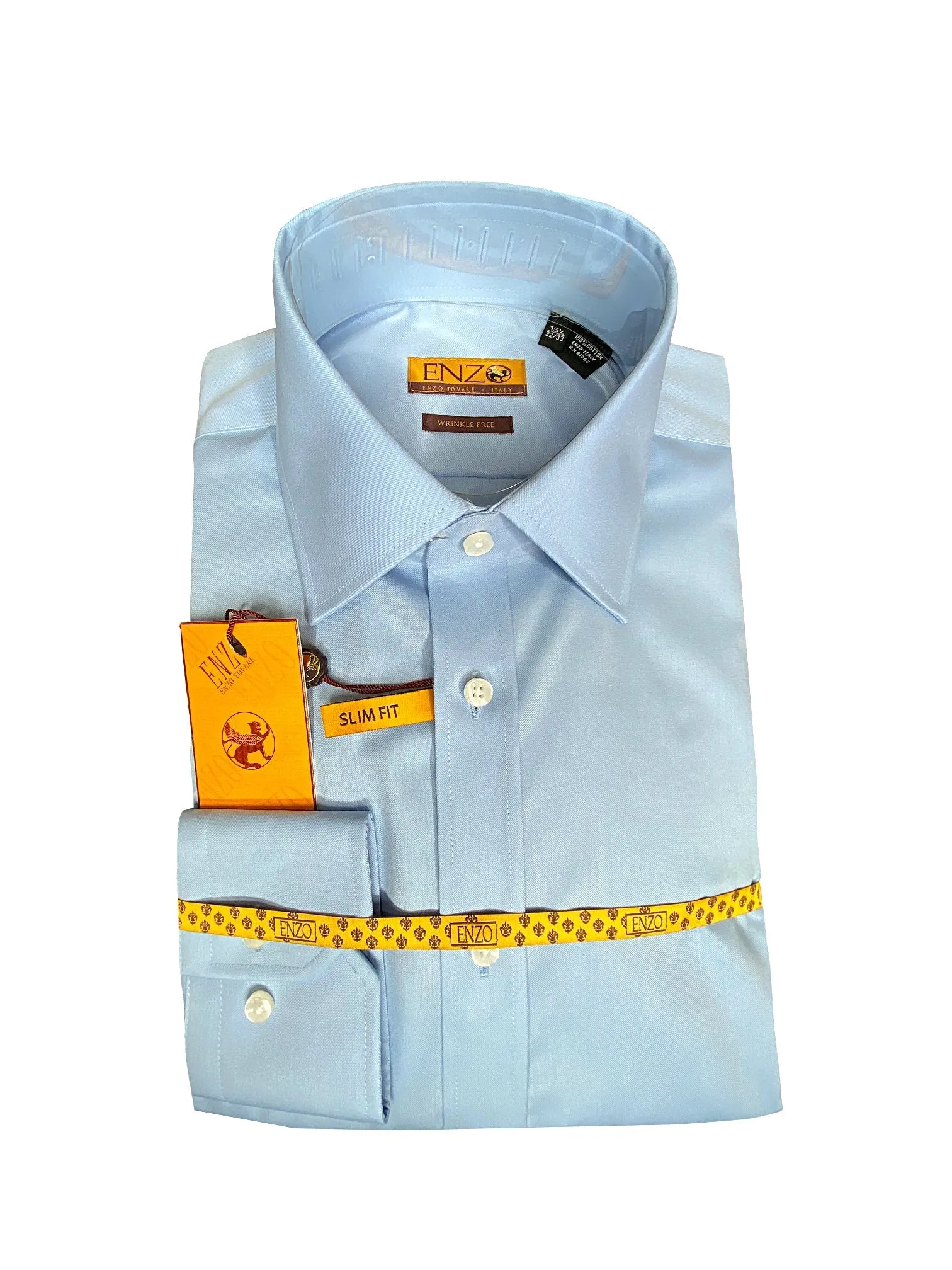 Enzo - Dress Shirt - Blue
