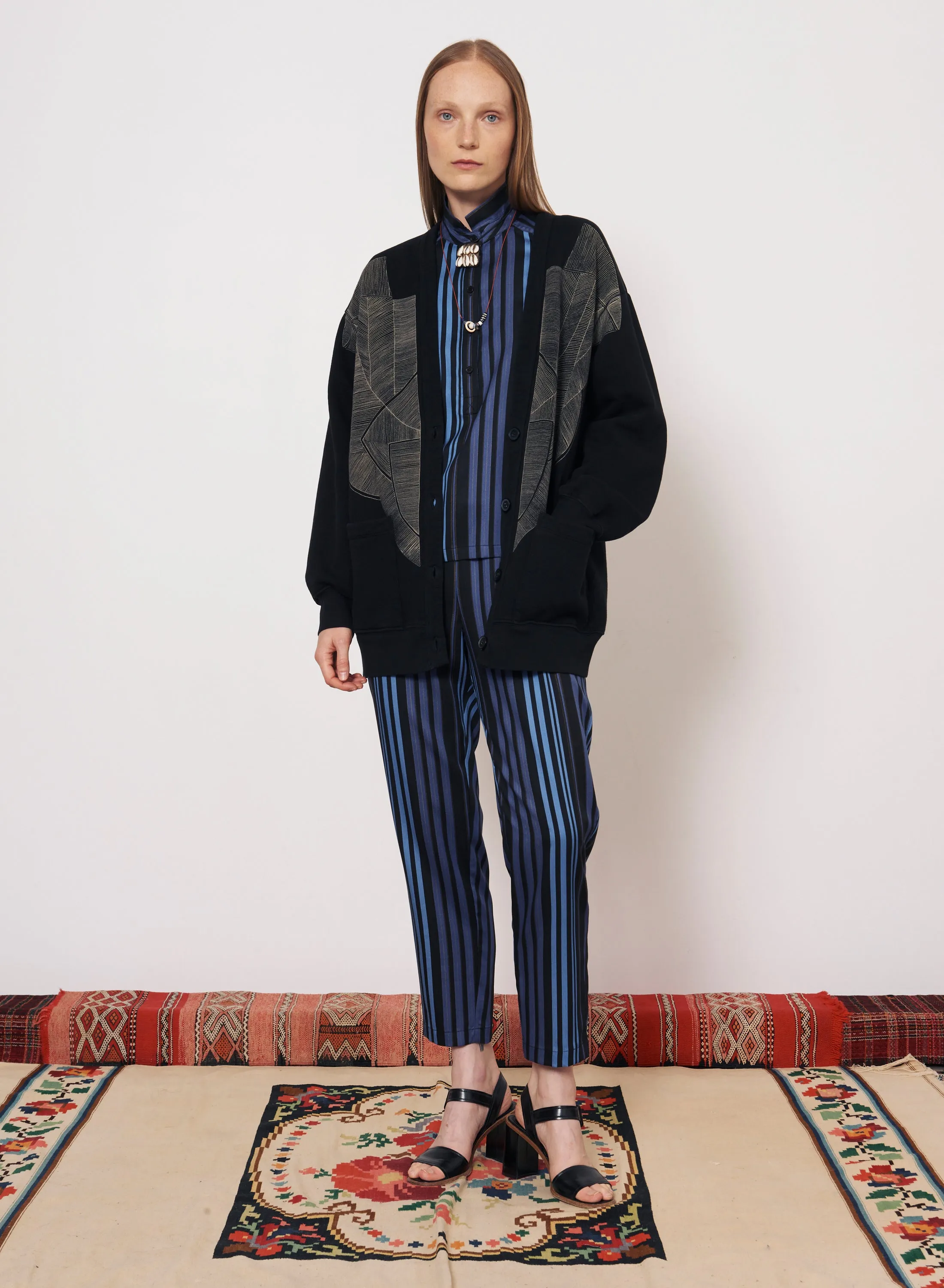 Fez Pant in Sea Stripe