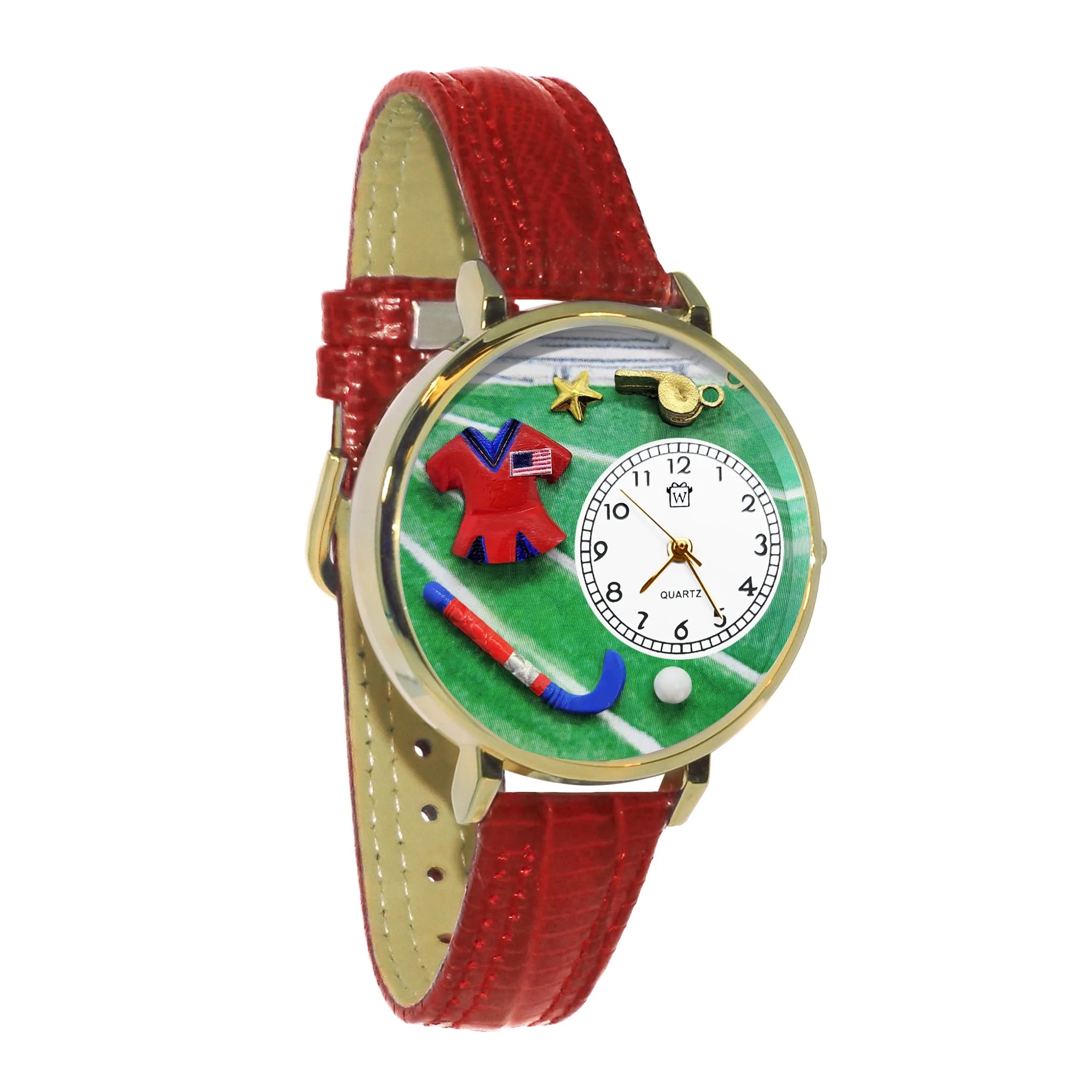 Field Hockey 3D Watch Large Style