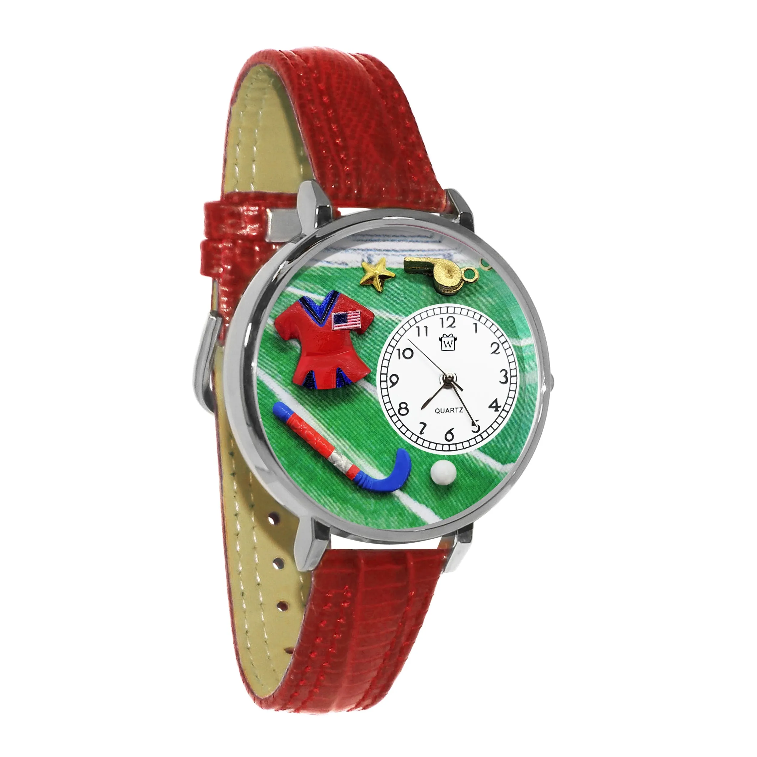 Field Hockey 3D Watch Large Style