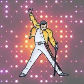 Freddie Mercury Enamel Pin