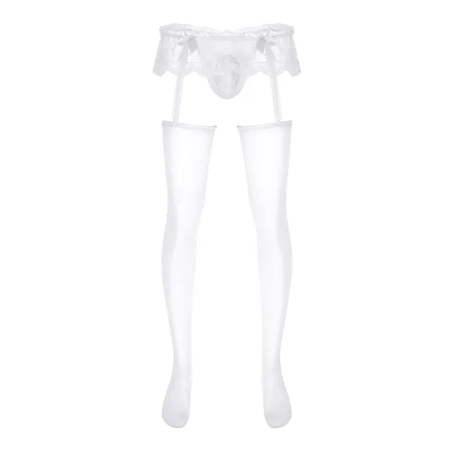 Gay Pantyhose Garter   Stocking