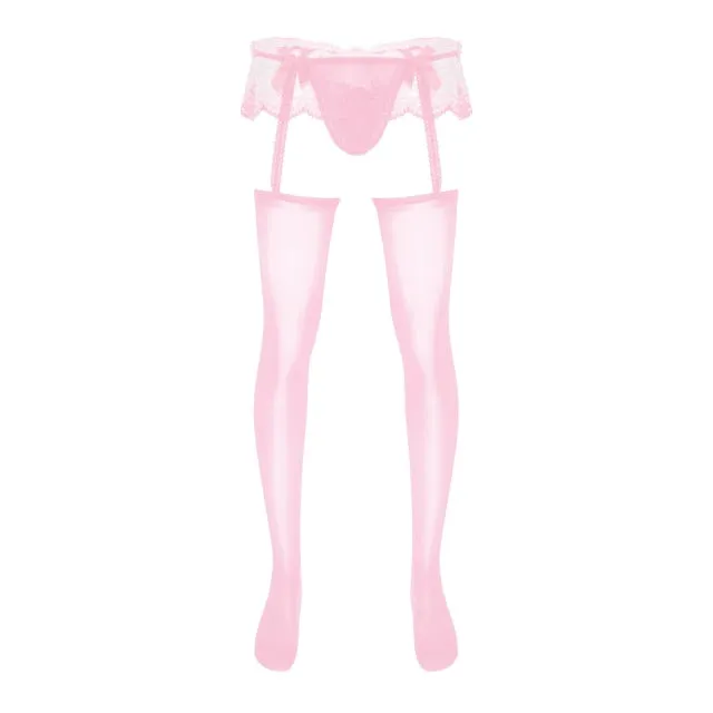 Gay Pantyhose Garter   Stocking
