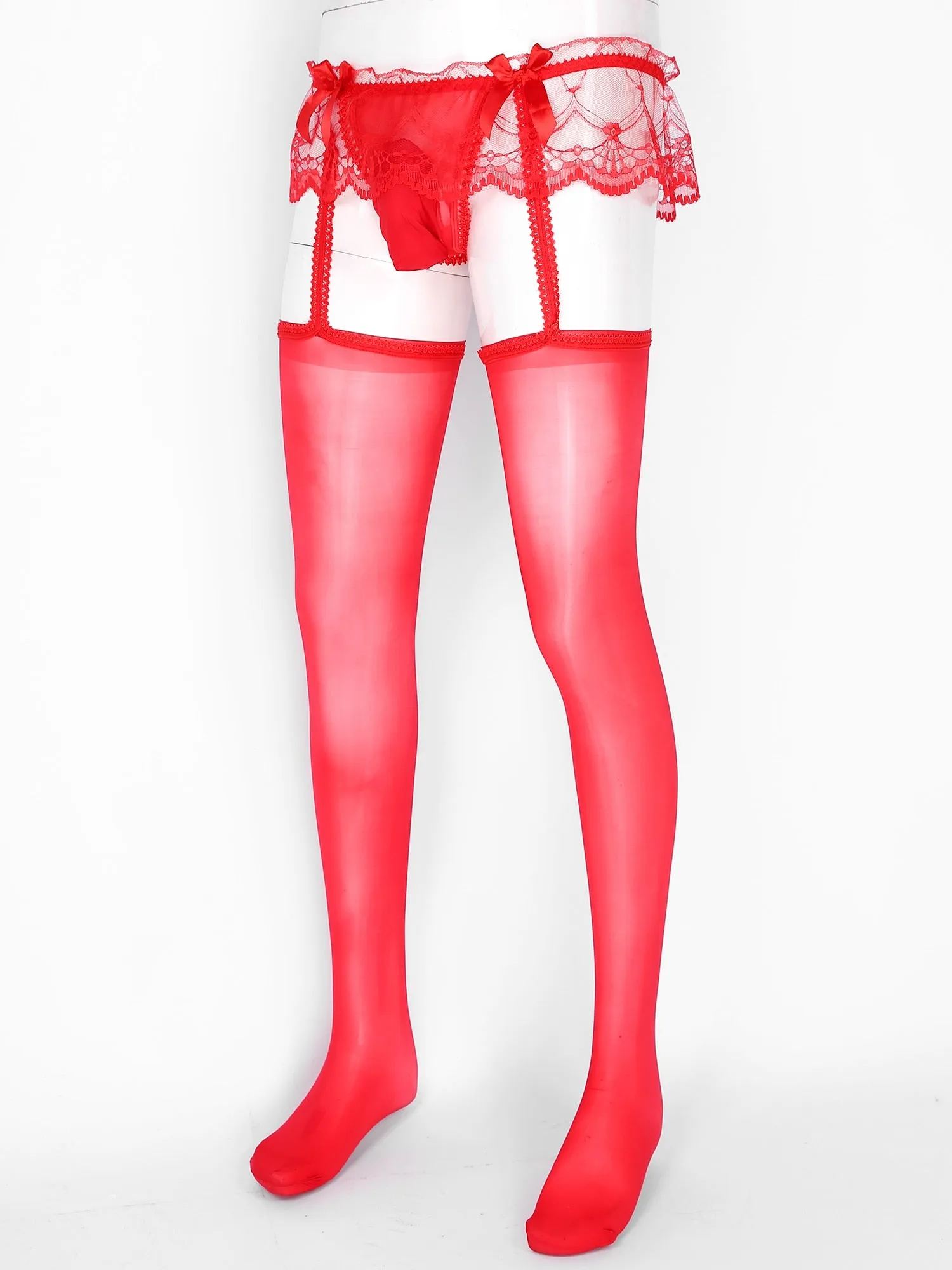 Gay Pantyhose Garter   Stocking