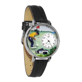Golfer Male 3D Watch Large Style