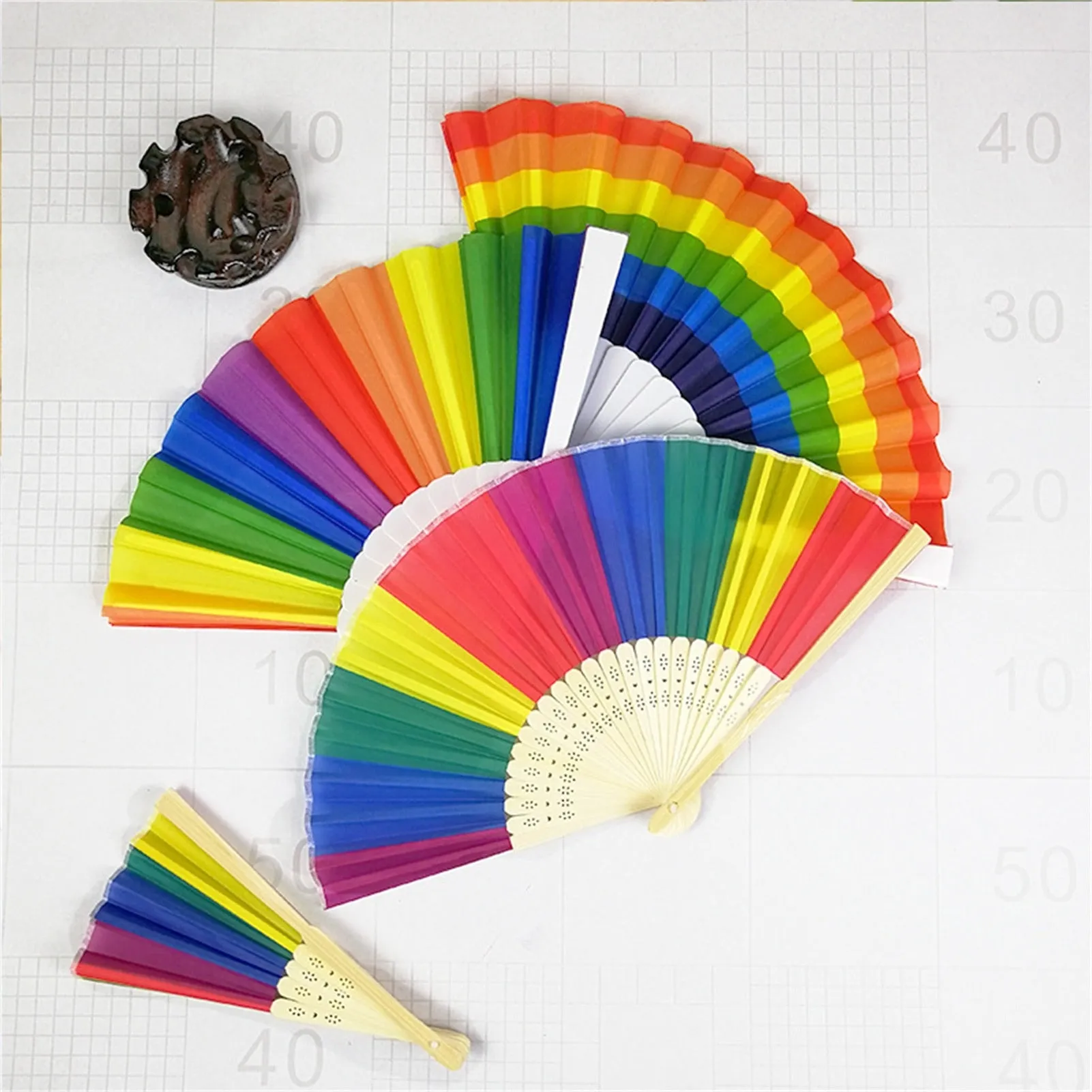 Handheld Clacking LGBT Fan