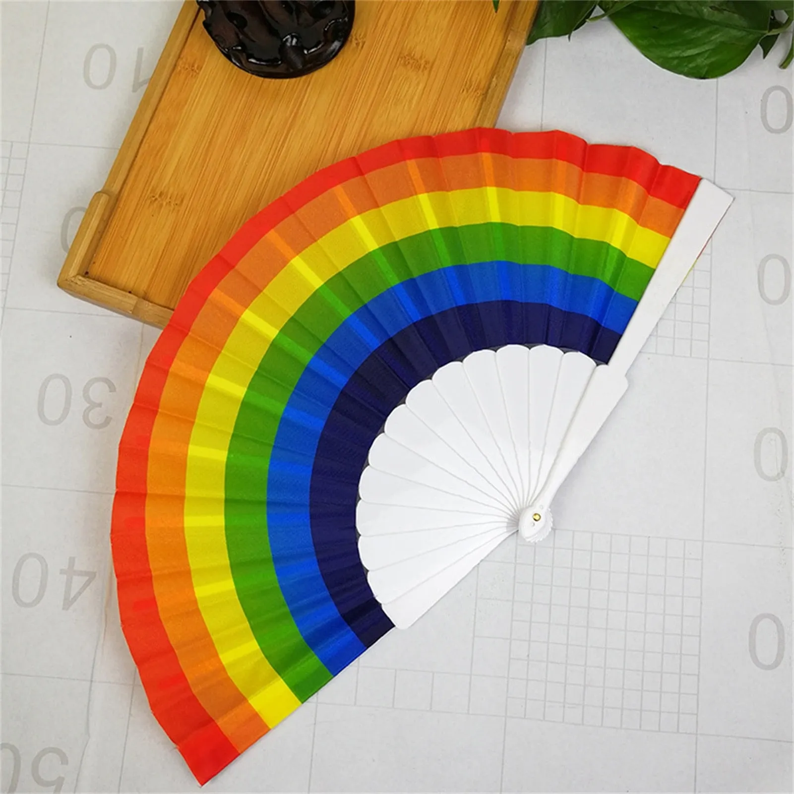 Handheld Clacking LGBT Fan
