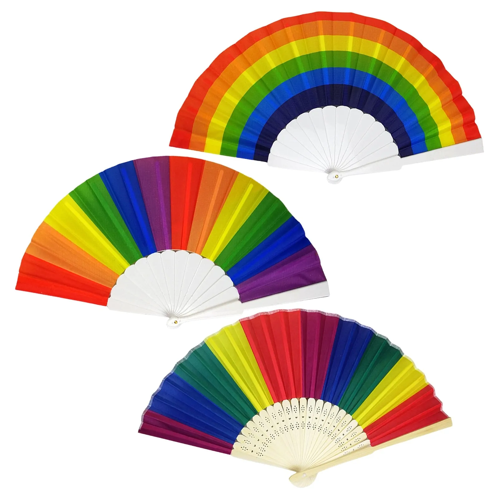 Handheld Clacking LGBT Fan