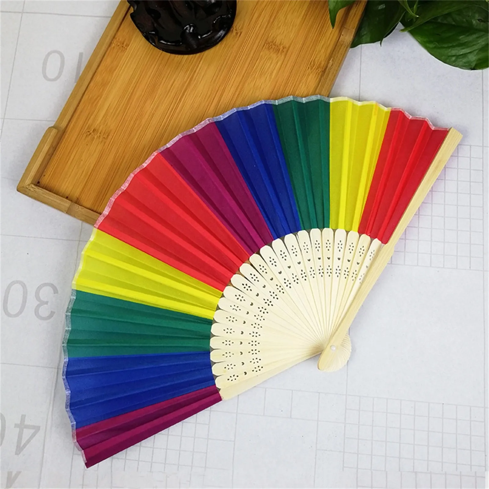 Handheld Clacking LGBT Fan