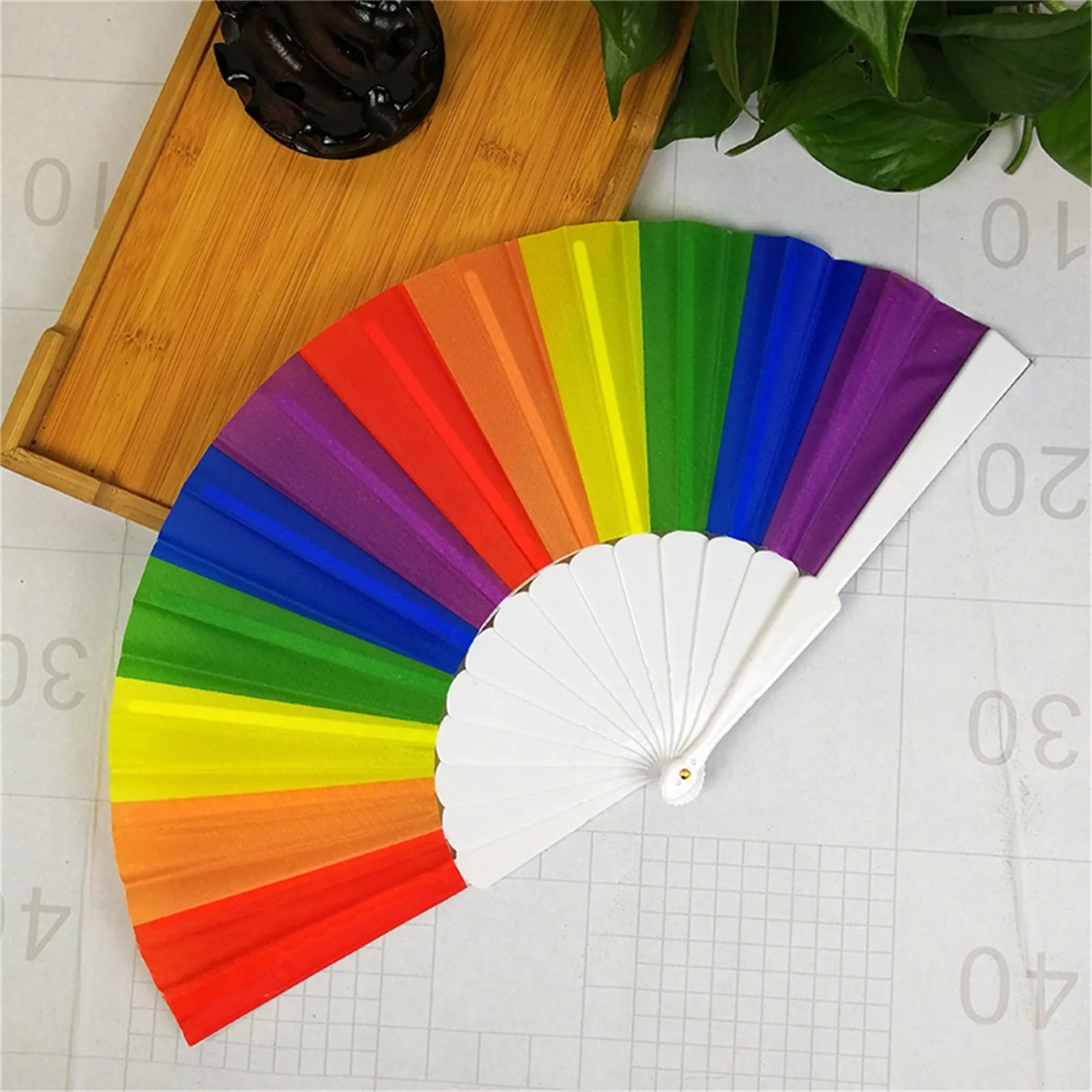 Handheld Clacking LGBT Fan