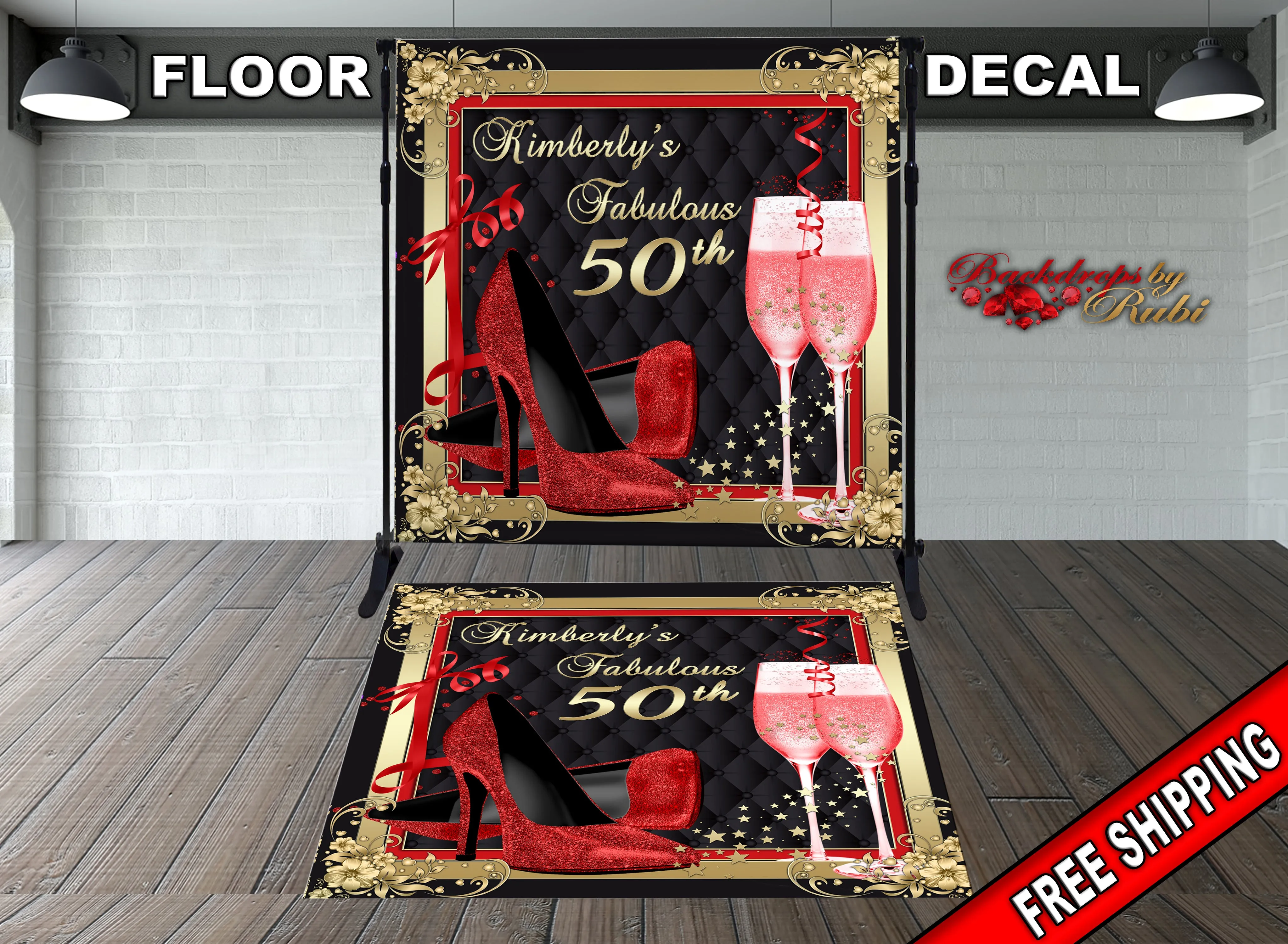 High Heels Floor Decal, High Heels Floor Sticker, High Heels Decal, High Heels Decal, High Heels Birthday Decal, High Heels Red