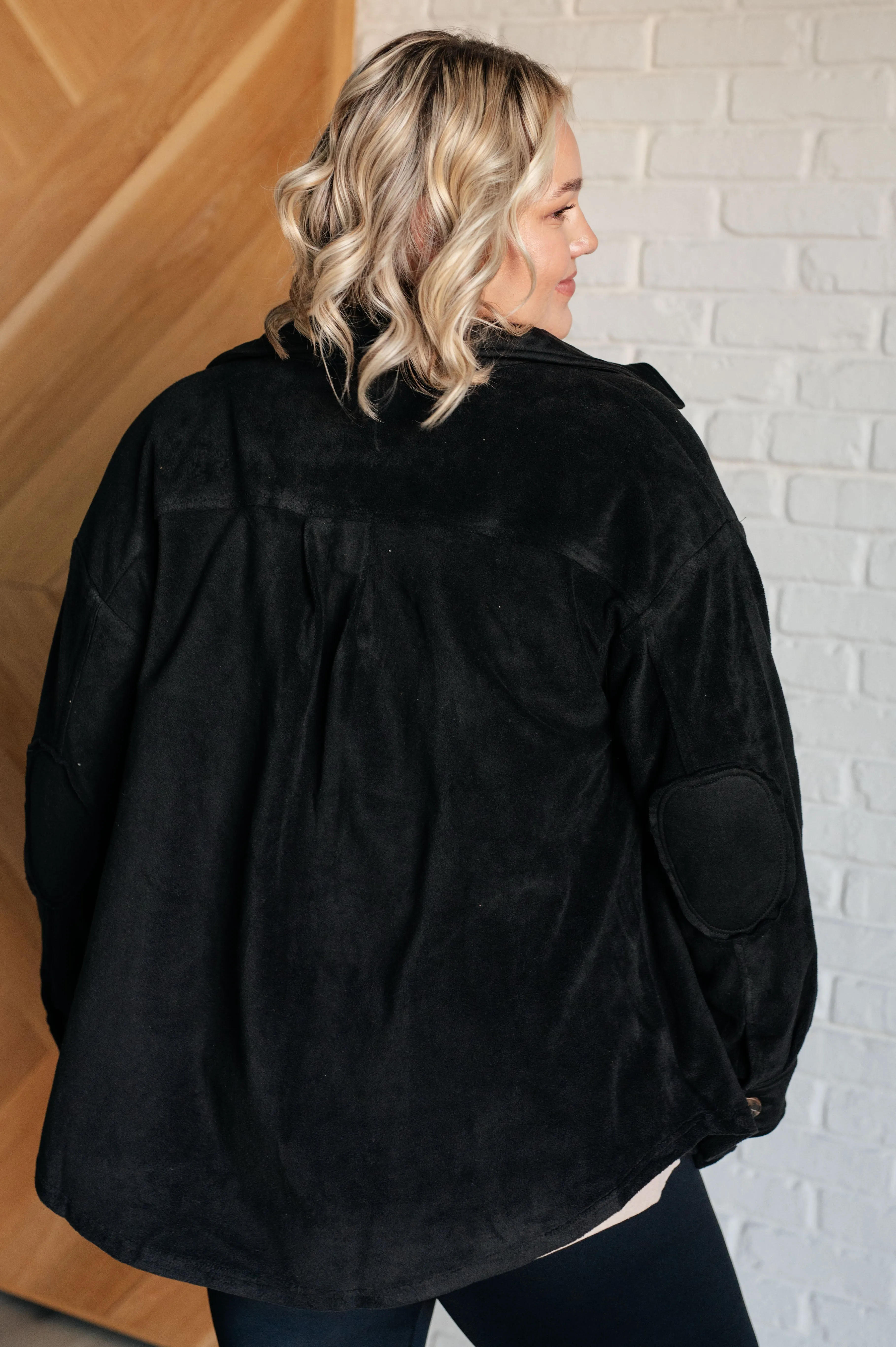 Jodifl Fantastic in Fleece Jacket in Black