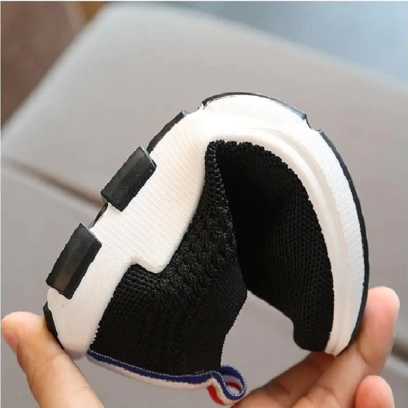 Kids Running Sneakers. Boys/Girls Sport Shoes, Breathable, Knit Socks Sneakers.
