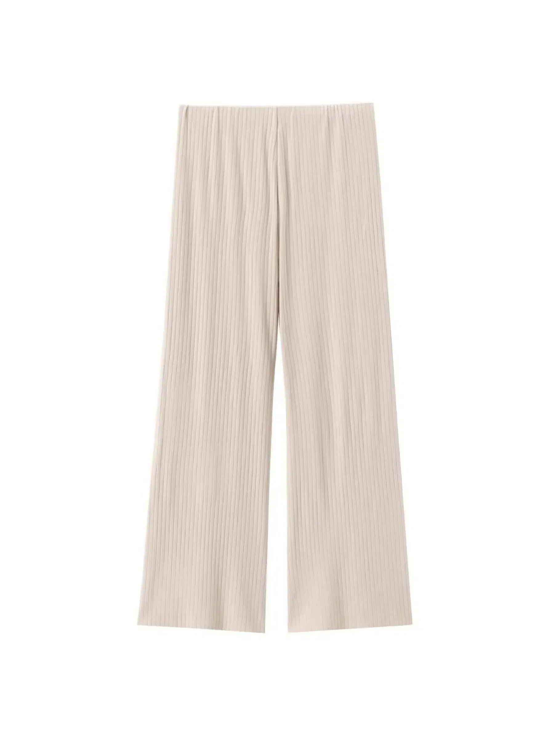 Leandra – Ribbed texture – Casual pants