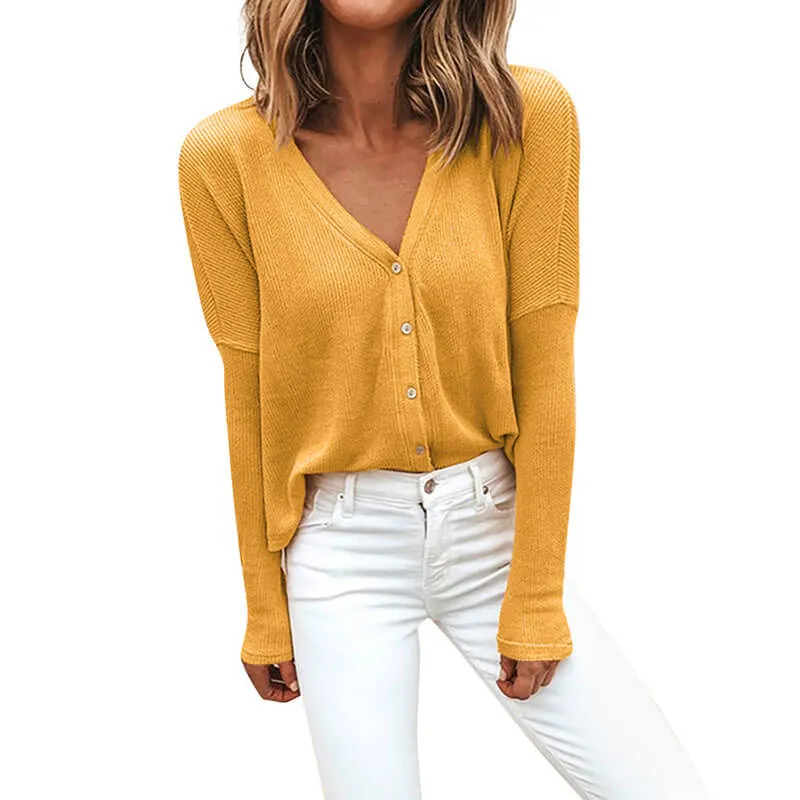 Loose Cozy Cardigan Women Sweater