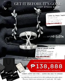 #LVNA2024 | Leaf Link Paved Statement Diamond Jewelry Set