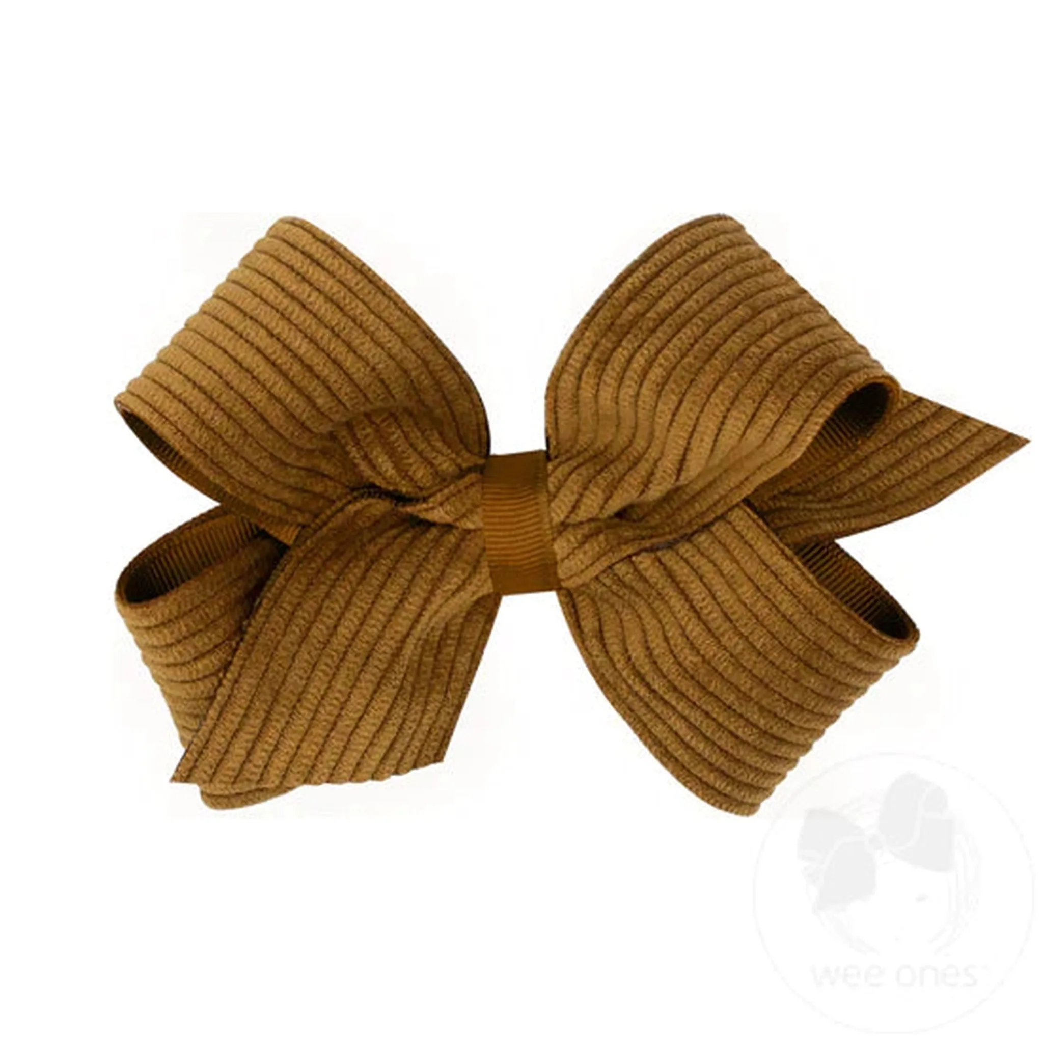 Medium Wide Wale Corduroy Bow