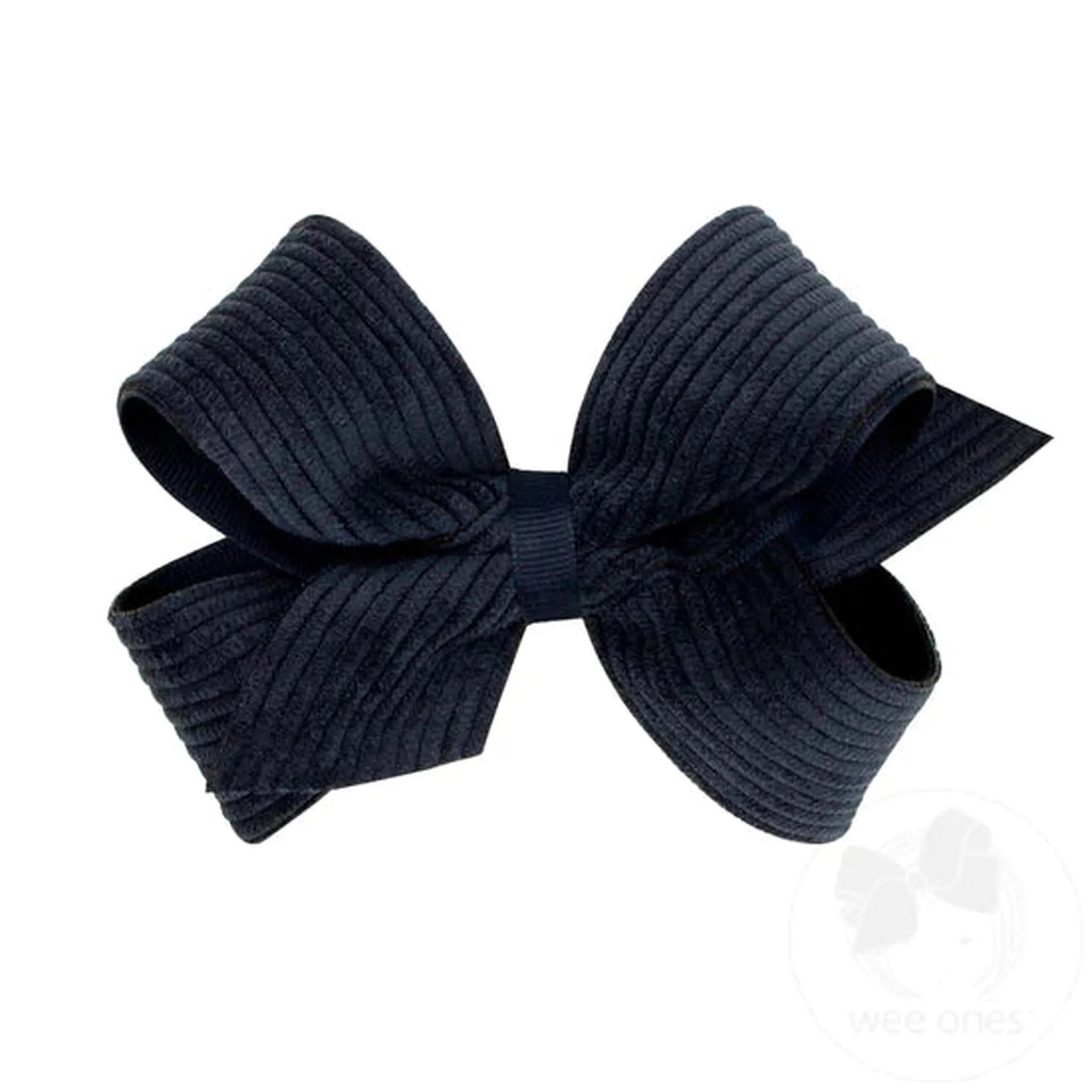 Medium Wide Wale Corduroy Bow