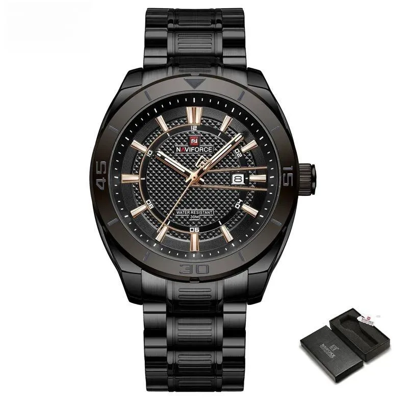 Men Stainless Steel Strap Sports Watches