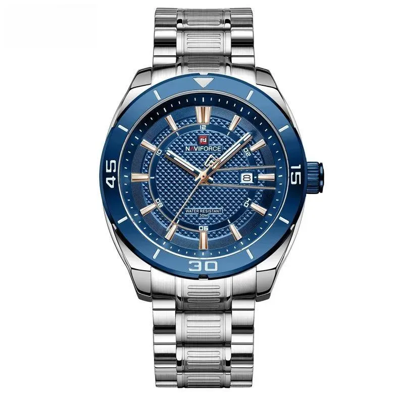 Men Stainless Steel Strap Sports Watches
