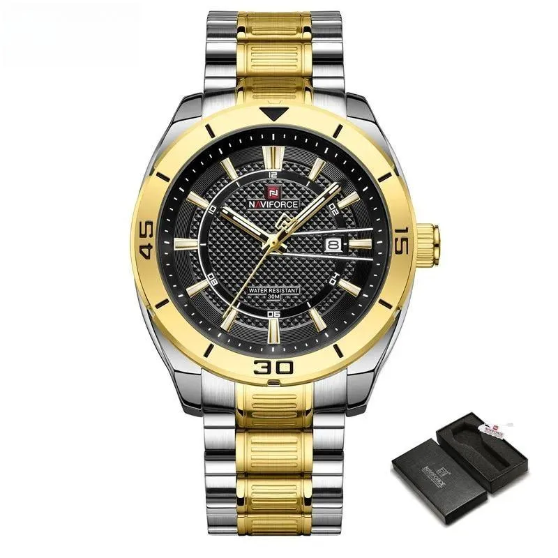 Men Stainless Steel Strap Sports Watches