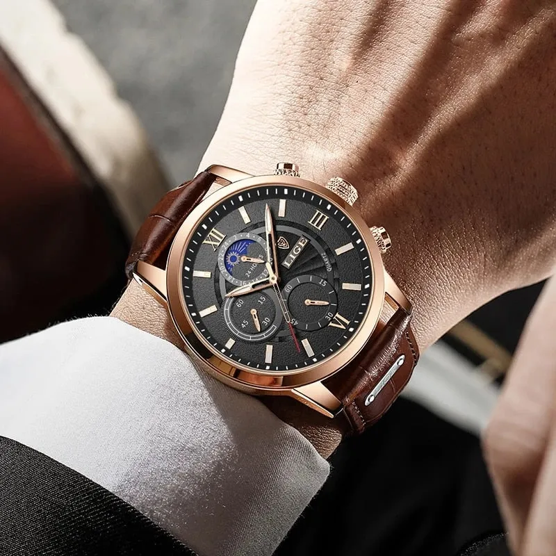 Montre de luxe mode plongeur montre hommes 30ATM étanche Date horloge Sport montres hommes Quartz montre-bracelet