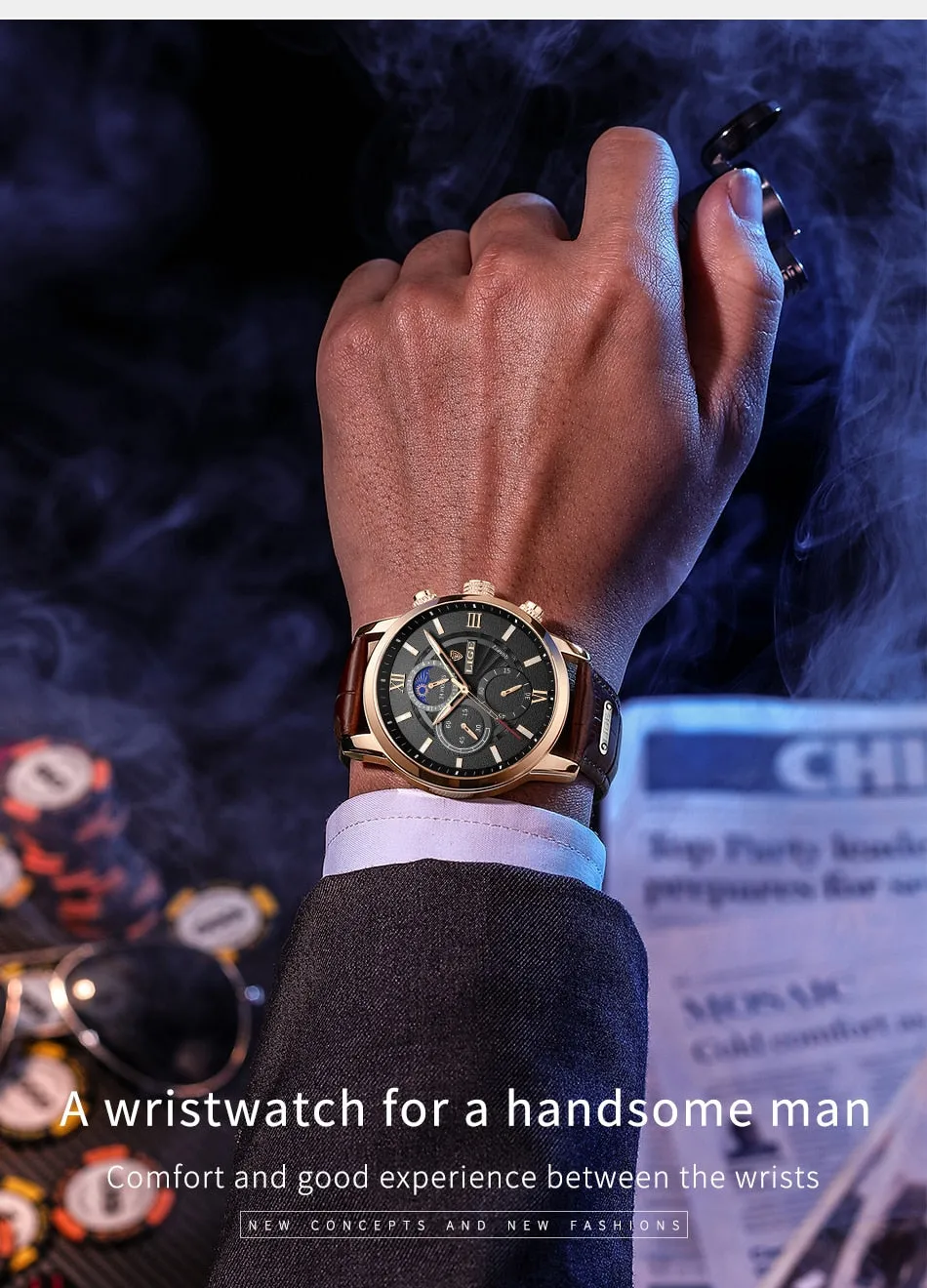 Montre de luxe mode plongeur montre hommes 30ATM étanche Date horloge Sport montres hommes Quartz montre-bracelet