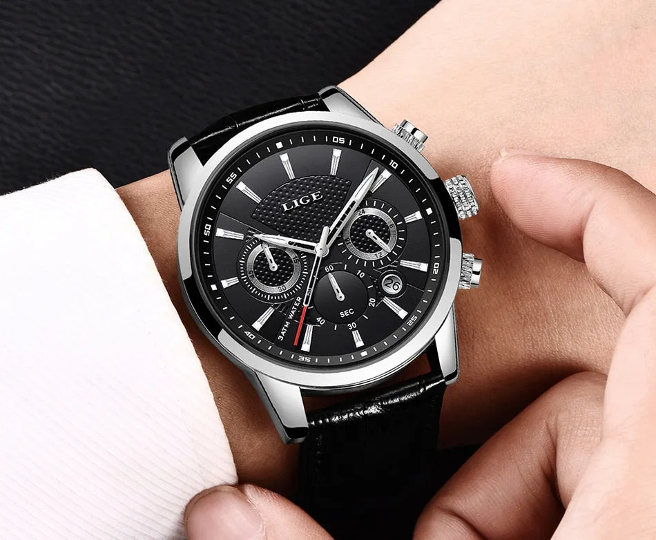 Montre de luxe mode plongeur montre hommes 30ATM étanche Date horloge Sport montres hommes Quartz montre-bracelet