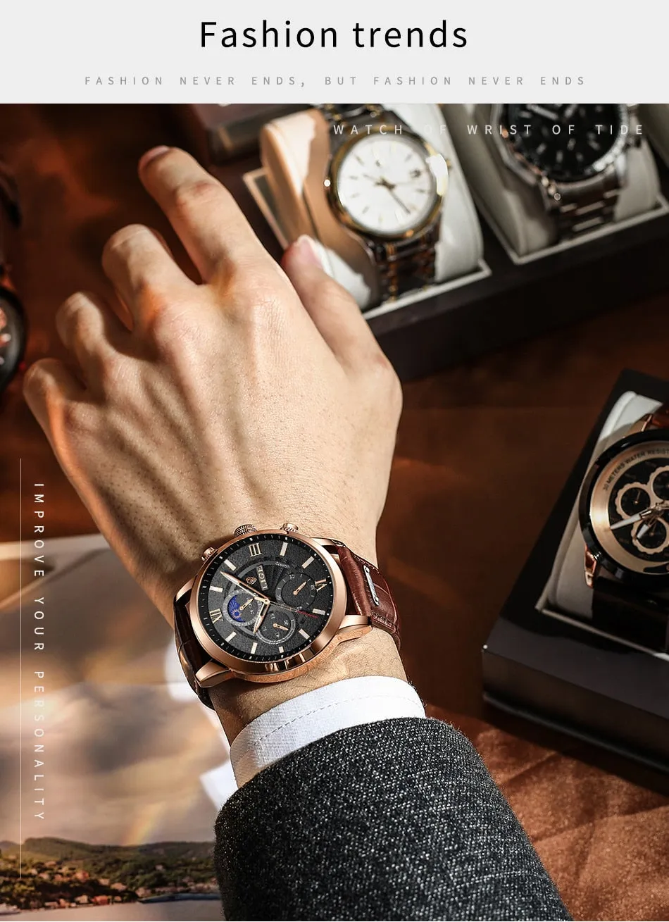 Montre de luxe mode plongeur montre hommes 30ATM étanche Date horloge Sport montres hommes Quartz montre-bracelet