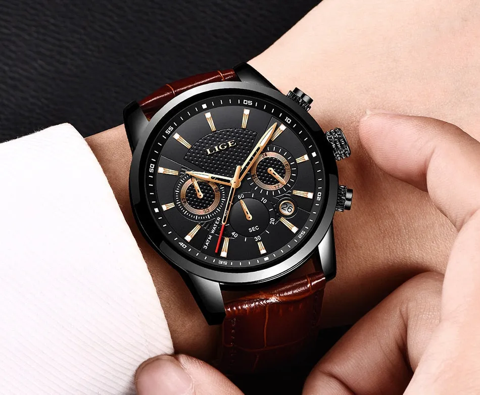 Montre de luxe mode plongeur montre hommes 30ATM étanche Date horloge Sport montres hommes Quartz montre-bracelet