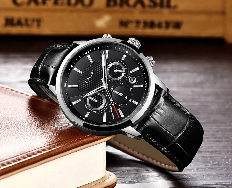 Montre de luxe mode plongeur montre hommes 30ATM étanche Date horloge Sport montres hommes Quartz montre-bracelet