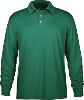 NAVISKIN Men's Polo Shirts Quick Dry Golf Shirts UPF 50 Long and Short Sleeve Moisture Wicking Polo Shirts