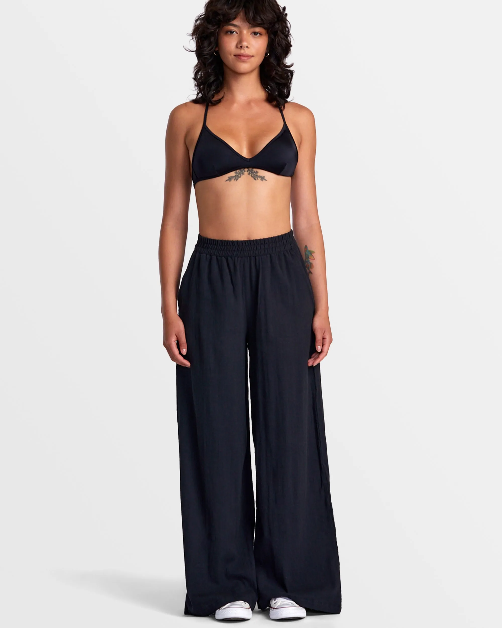 New Yume Beach Pants - Rvca Black