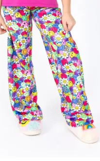 Preppy Goose - Fleece Patterned Lounge/ Sleep Pants (More Styles)