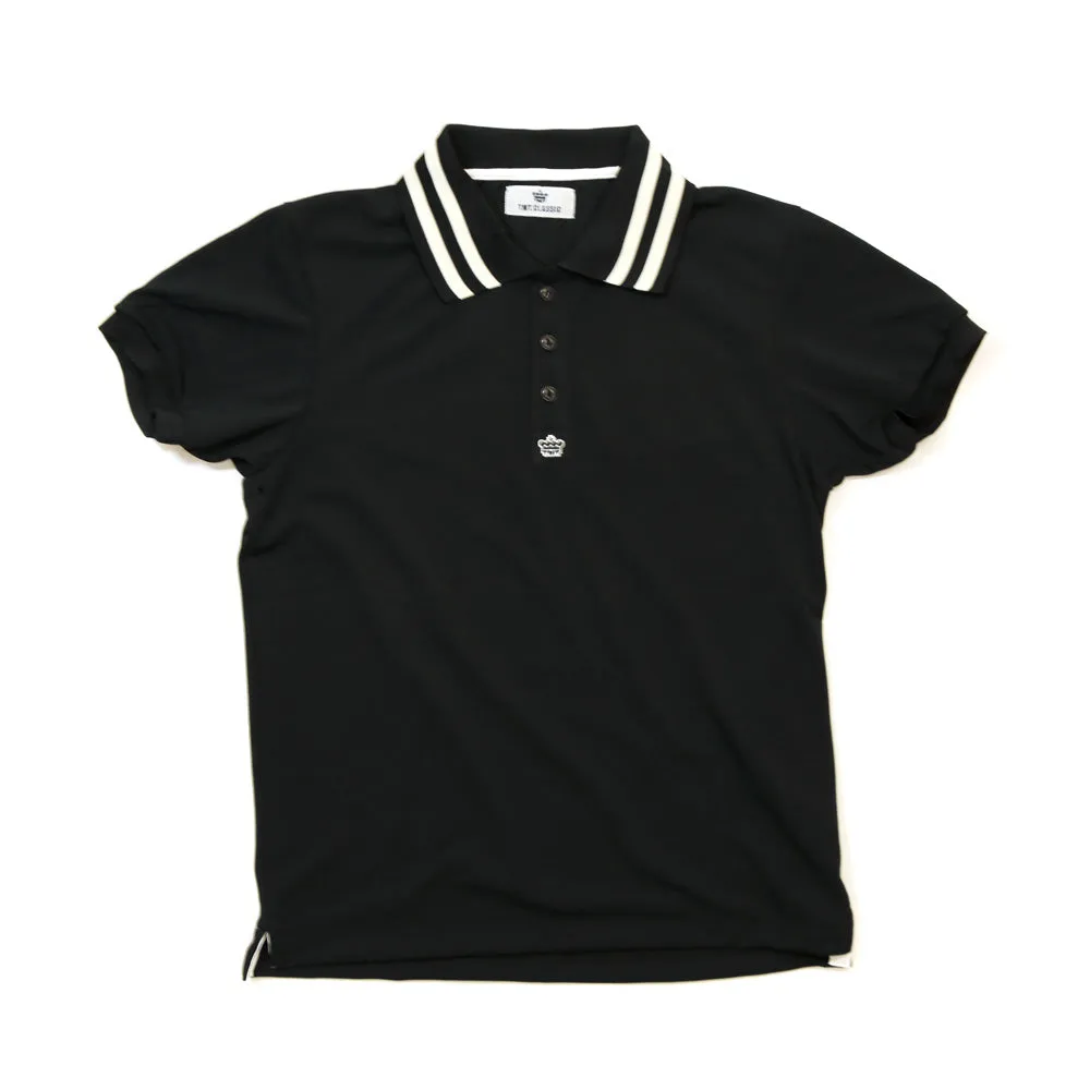RE:DRY CLASSIC POLO SHIRTS / BLACK